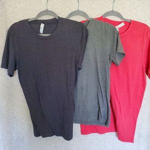 Bella Canvas T-shirt Bundle Sz S and M